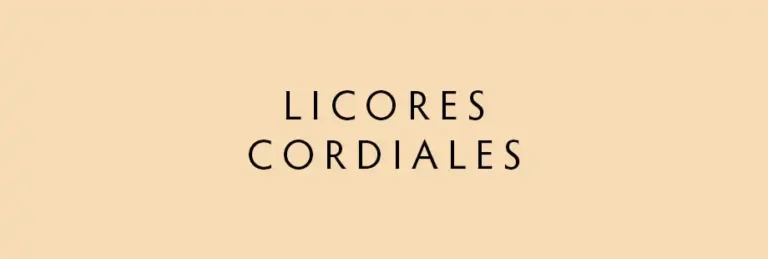 Licores cordiales